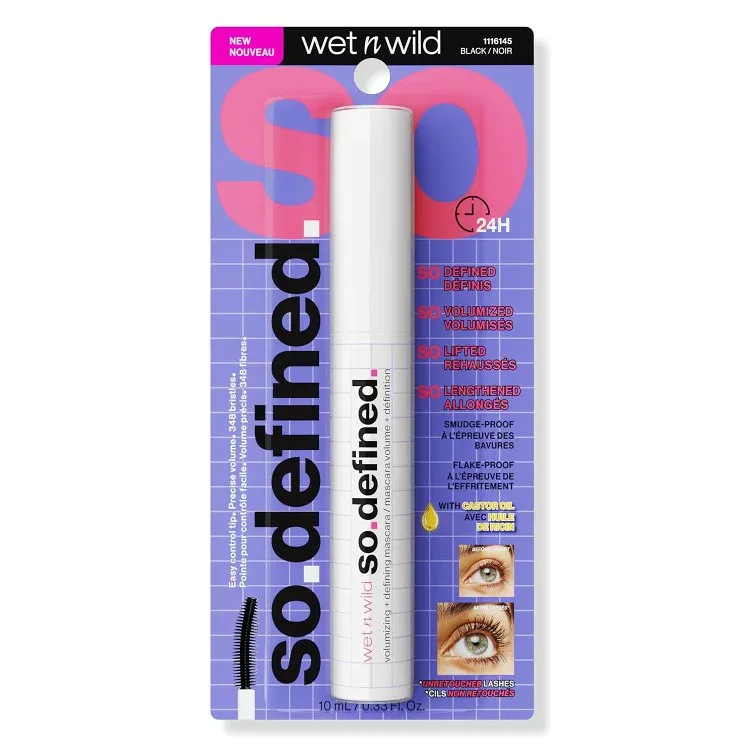 ウェットアンドワイルド ソーディファインド ボリュームマスカラ ブラック wet n wild So Defined Volumizing Mascara Black 【お取り寄せ商品】