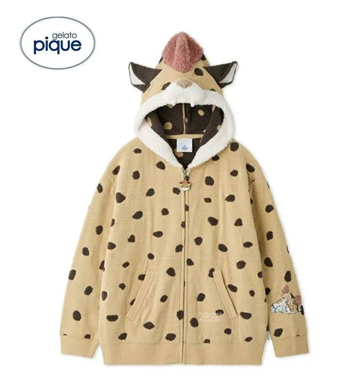 【新品】【即納】【サイズS-M】【ドラゴンクエスト】【ユニセックス】ベビーパンサーパーカ PUNT264040 gelato pique ジェラート ピケ DQ ドラクエ コラボ 第二弾