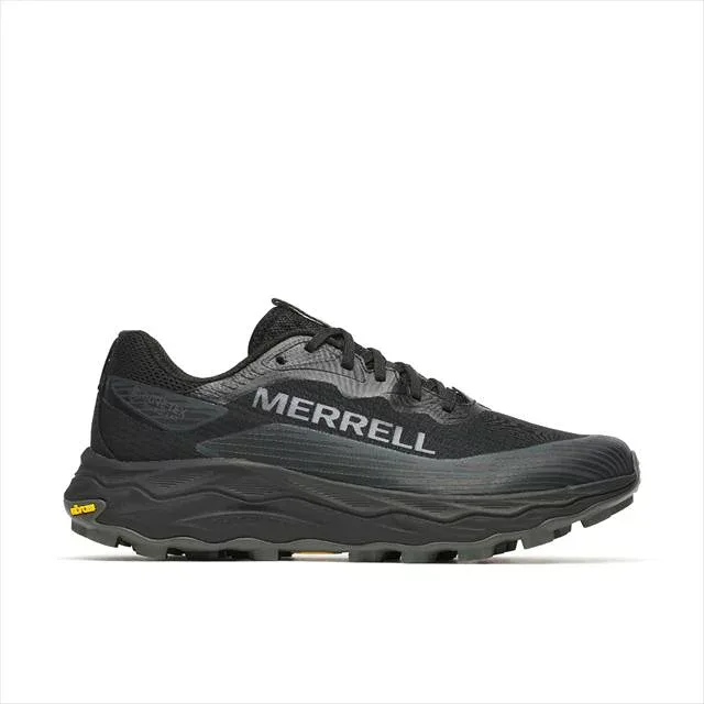 MERRELL メレル トレイルランニングシューズ AGILITY PEAK 6 GORE-TEX メンズ Black アジリティーピーク 6 ゴアテックス GTX 透湿防水 全天候型 Vibram ビブラムソール メガグリップ オールラウンドモデル トレラン トレッキング 登山 ハイキング
