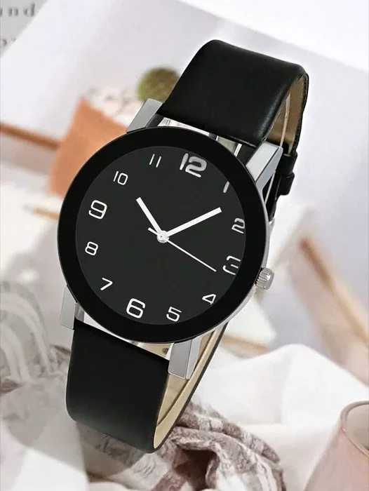 Women's Quartz Watch Women's Leather Band Quartz Watch 1 Piece