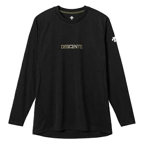 デサント DESCENTE 長袖バレーボールシャツ ユニセックス DV5FLT02U-BK00