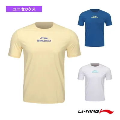 【バドミントンウェア(メンズ/ユニ) リーニン】 トレーニングTシャツ ユニセックス AHST359