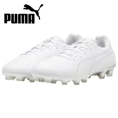 【全品ポイント2倍&5%OFFクーポン】プーマ PUMA サッカー スパイク メンズ キング アルティメット HG 107867-04 土/人工芝グラウンド