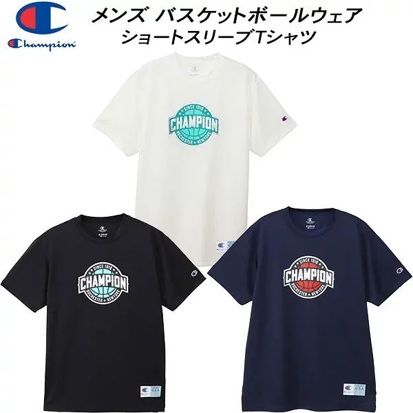 【全品ポイント2倍&最大8%OFFクーポン】チャンピオン Champion メンズ バスケットボール 半袖Tシャツ ショートスリーブTシャツ C3-BB353