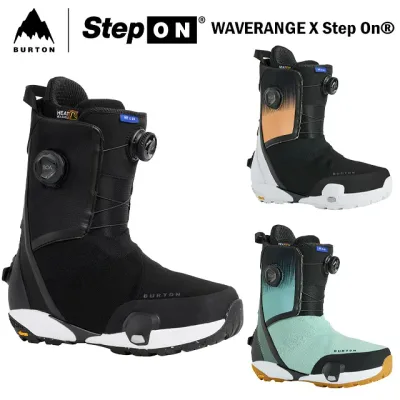 【BURTON】 バートン 【WAVERANGE X Step On】 ウェイブレンジ X Step On 25-26 メンズ 男性用 BOOTS ブーツ SNOWBOARD スノーボード ステップオン