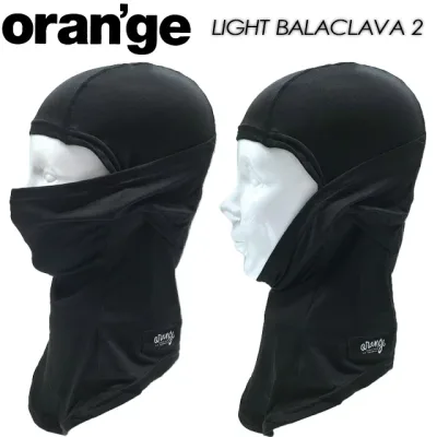 【oran'ge】オレンジ 【LIGHT BALACLAVA 2】 ライトバラクラバ2 バラクラバ / 目出し帽 / スキー / スノーボード / マスク