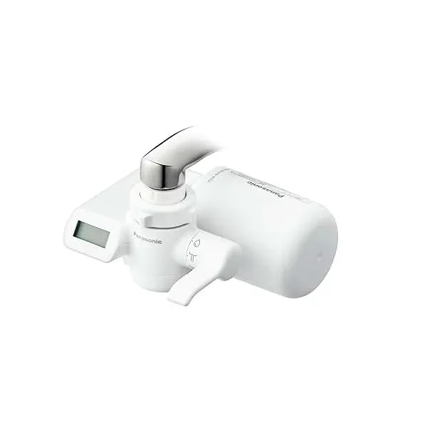 パナソニック 蛇口直結型浄水器 PFOS/PFOA除去対応 液晶表示タイプ TK-CJ24-W ホワイト