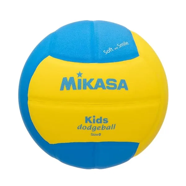 ミカサ(MIKASA) スマイルドッジボール 0号(幼児~小学生向け) 150g 黄/青 SD00-YBL 推奨内圧0.10-0.15(kgf/cm2)