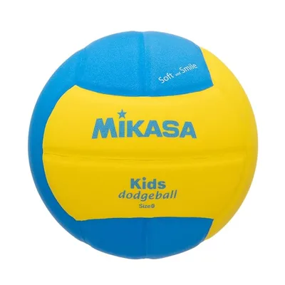 ミカサ(MIKASA) スマイルドッジボール 0号(幼児~小学生向け) 150g 黄/青 SD00-YBL 推奨内圧0.10-0.15(kgf/cm2)