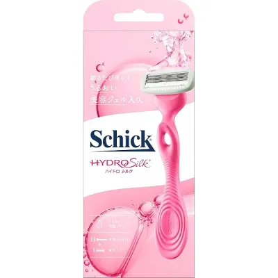 Schick(シック) ハイドロシルク ホルダー(刃付き+替刃1コ入) 女性用 カミソリ HYDS-050