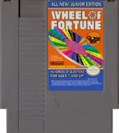 【中古】北米版 ファミコン Wheel Fortune Junior NES