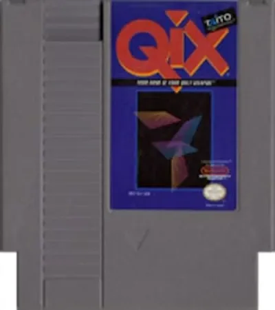 【中古】北米版 ファミコン Qix NES FC クイックス