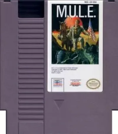 【中古】北米版 ファミコン MULE NES ミュール