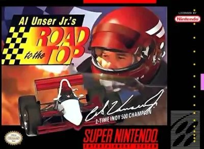 【中古】北米版 スーパーファミコン SNES Al Unser Jr's Road to the Top レース