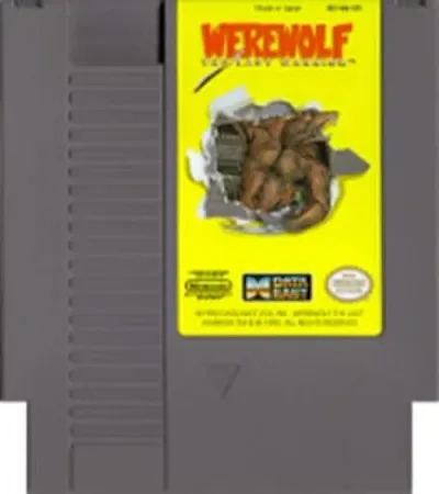 【中古】北米版 ファミコン NES Werewolf 超人狼戦記 ウォーウルフ
