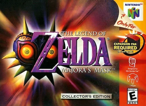 【中古】北米版 The Legend of Zelda Majora's Mask Hologram Edition ゼルダの伝説 ムジュラの仮面 ホログラム エディション NINTENDO 64 N64