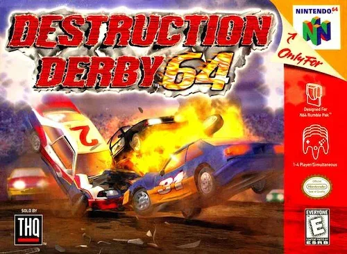 【中古】北米版 Destruction Derby 64 デストラクション ダービー NINTENDO 64 N64