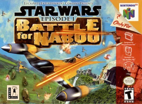 【中古】北米版 Star Wars Battle for Naboo スターウォーズ NINTENDO 64 N64