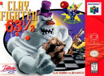 【中古】北米版 Clayfighter 63 1/3 クレイファイター NINTENDO 64 N64