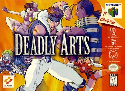 【中古】北米版 Deadly Arts デッドリーアーツ NINTENDO 64 N64
