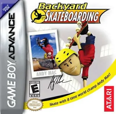 【中古】北米版 GBA Backyard Skateboarding バックヤード スケートボーディング ゲームボーイアドバンス