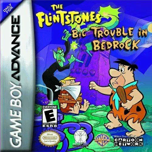 【中古】北米版 GBA Flintstones Big Trouble in Bedrock ザ フリントストーンズ ビッグトラブル イン ベッドロック ゲームボーイアドバンス