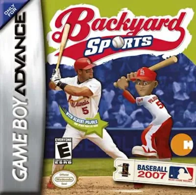 【中古】北米版 GBA Backyard Baseball 2007 バックヤード ベースボール ゲームボーイアドバンス