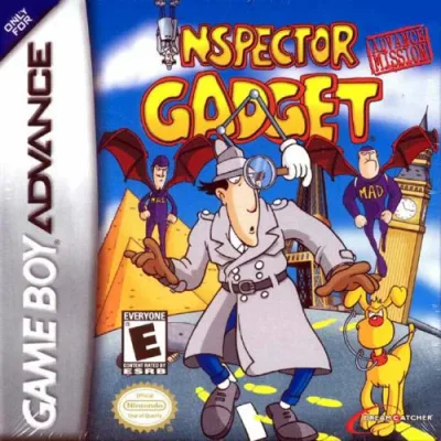 【中古】北米版 GBA Inspector Gadget ガジェット警部 ゲームボーイアドバンス