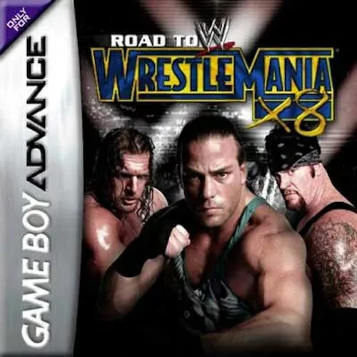 【中古】北米版 GBA WWE Road To WrestleMania X8 プロレス ゲームボーイアドバンス