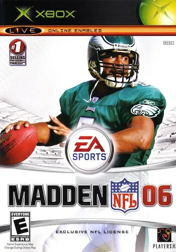 【中古】北米版 海外版 Xbox Madden 06 アメフト マッデン