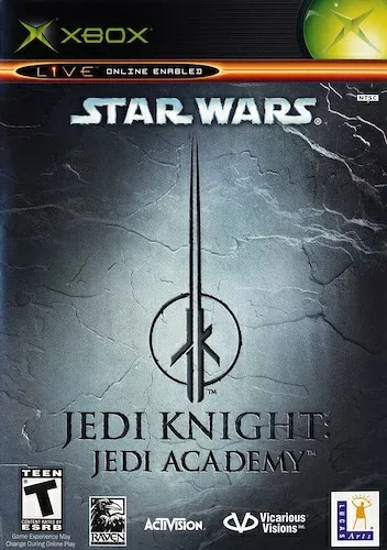 【中古】北米版 海外版 Xbox Star Wars Jedi Knight Academy スターウォーズ ジェダイナイト ジェダイアカデミー