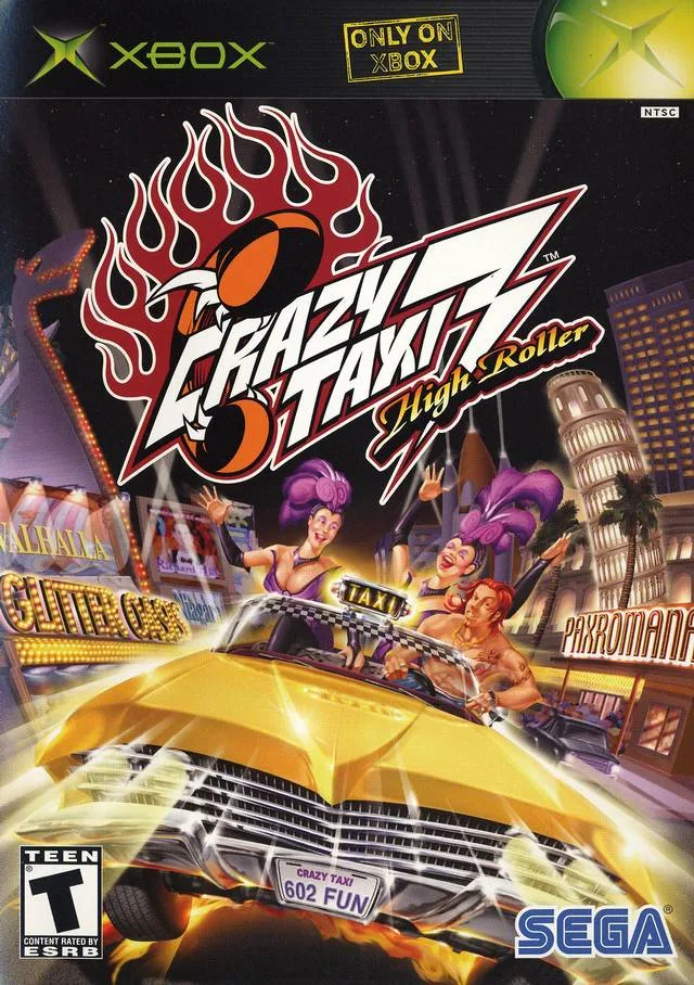 【中古】北米版 海外版 Xbox Crazy Taxi 3 クレイジータクシー3 ハイローラー