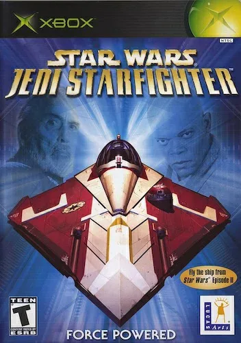 【中古】北米版 海外版 XBOX Star Wars Jedi Starfighter スターウォーズ ジェダイ スターファイター