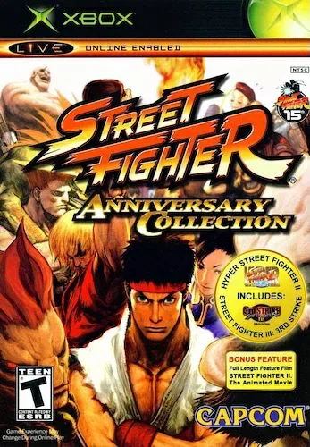 【中古】北米版 海外版 XBOX Street Fighter Anniversary ストリートファイター アニバーサリーコレクション