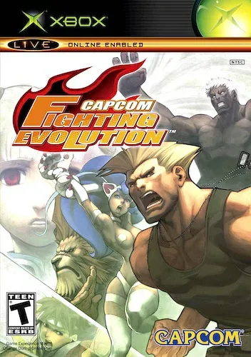 【中古】北米版 海外版 XBOX Capcom Fighting Evolution カプコン ファイティング エボリューション