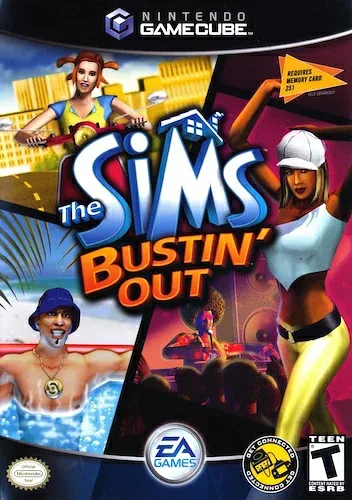【中古】北米版 海外版 Gamecube Sims Bustin Out ゲームキューブ ザ・シムズ
