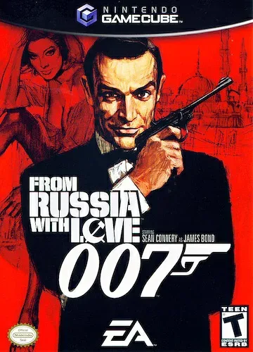 【中古】北米版 海外版 Gamecube James Bond 007 From Russia With Love ゲームキューブ 007 ロシアより愛をこめて