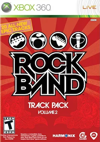 【中古】北米版 海外版 Xbox360 Rock Band Track Pack Volume 2 ロックバンド