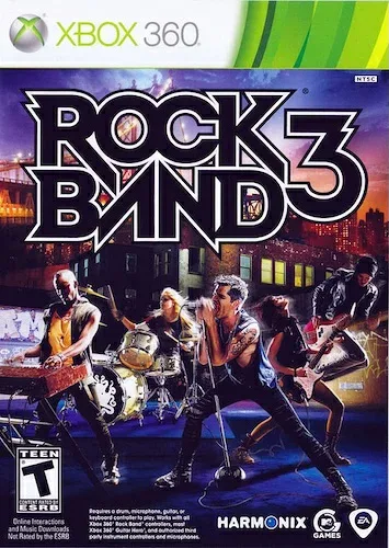 【中古】北米版 海外版 Xbox360 Rock Band 3 ロックバンド 3