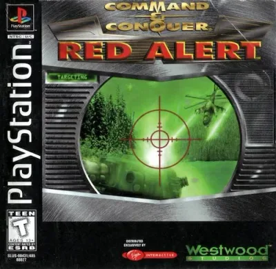 【中古】北米版 海外版 PS1 Playstation 1 プレイステーション Command & Conquer Red Alert レッドアラート