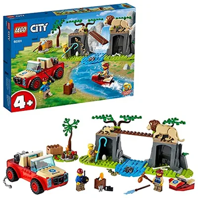 レゴ(LEGO) シティ どうぶつレスキュー オフローダー 60301 おもちゃ ブロック プレゼント 動物 どうぶつ 男の子 女の子 送料無料