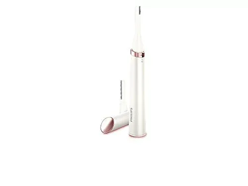 Philips Body Trimmer Satin Compact Body Shaver (ใบหน้า/ร่างกายเครื่องโกนหนวดไฟฟ้าสำหรับผู้หญิง) HP6393/00 สีขาวจัดส่งฟรี