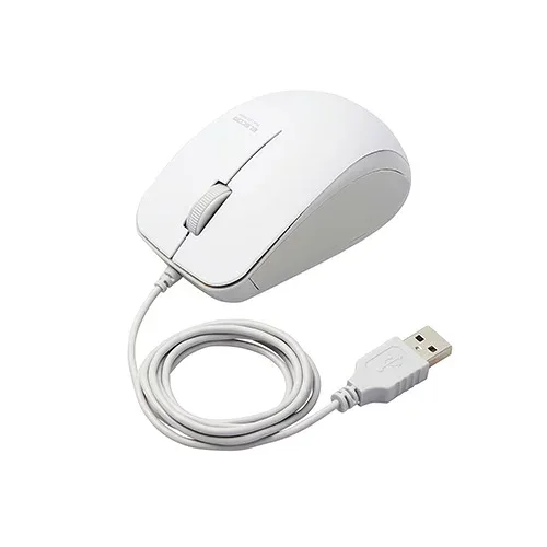 人気 おすすめ 定番 冬 お歳暮 ギフト クリスマス プレゼント 便利グッズ アイデア商品 エレコム BlueLEDマウス/有線/3ボタン/サイドラバー/静音/抗菌/ホワイト M-BL27UBSKWH 人気 お得な送料無料 おすすめ