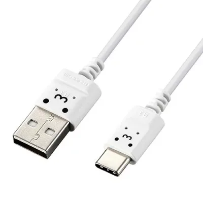 細くてとりまわしの良い極細ケーブルタイプ。 USB-A端子を搭載したパソコン・充電器と、USB Type-C(TM)端子を搭載したスマートフォンを接続して充電・データ通信ができるUSBケーブル ■USB-Aを搭載しているパソコン …
