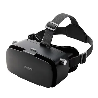 人気 おしゃれ 贈答 イベント 忘年会 定番 クリスマス プレゼント 土産 年末 正月 エレコム 2D3D両用VRゴーグル VRG-2D3D02BK