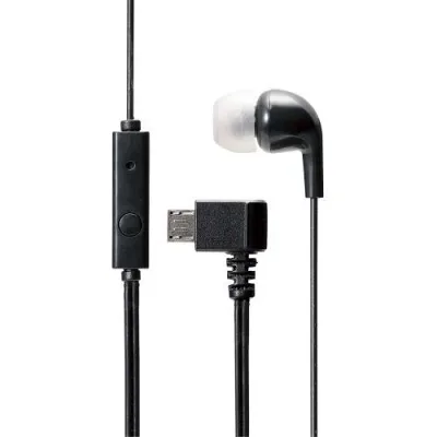 Popular Stylish Gift Event Year-end Party Standard Christmas Present Souvenir Year-end New Year ELECOM microUSB headphones monaural with microphone Black EHP-MM100MBK | PC Smartphone equipment related: adapter extension cable type charging memory usb memory hub outlet conversion