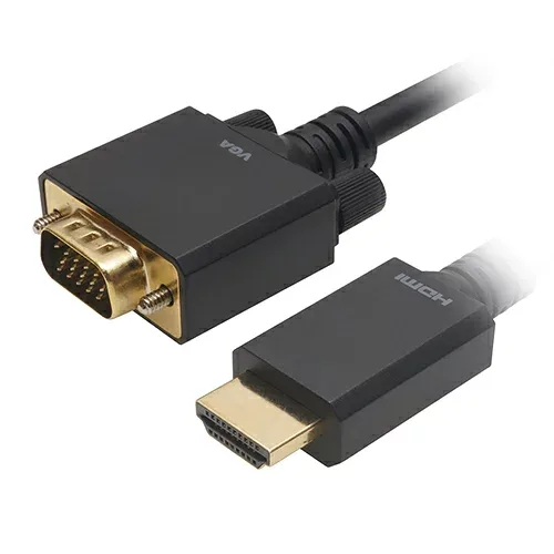 2025年 12月 クリスマス スマホ pc パソコン スマホ OA機器 デジタル 情報 周辺 機器 パーツ ケース スタンド アクセサリー デジタル関連 | ホーリック HDMI→VGA変換ケーブル 2m HAVG20-709BB