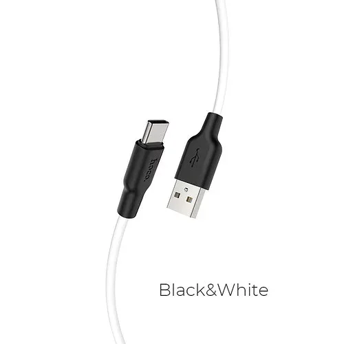 2025年 12月 クリスマス スマホ pc 情報 周辺 機器 パーツ ケース スタンド アクセサリー 部品 マウス パット WEB デジタル関連 | 日本トラストテクノロジー HOCO X21Plus シリコン充電ケーブル Type-C 2.0m ホワイト X21P-TC20-WH