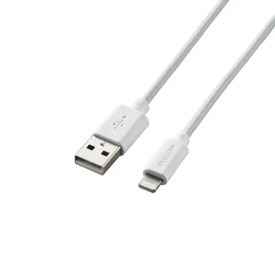 2025 12月 クリスマス スマホ pc LAN ルーター パソコン スマートフォン スマホ OA機器 デジタル 情報 周辺 機器 パーツ デジタル関連 | 5個セット エレコム Lightningケーブル まとまるケーブル 形状記憶 抗菌 1.0m ホワイト MPA-MUAL10WHX5