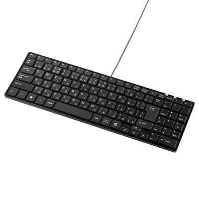 2025 December Christmas Smartphone PC LAN Router Computer Smartphone Smartphone OA Equipment Digital Information Peripheral Equipment Parts Digital Related | Sanwa Supply USB Slim Keyboard SKB-SL17BKN